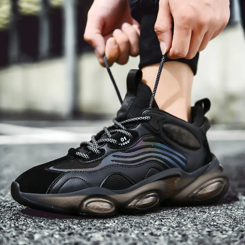 Zapatos deportivos fluorescentes para hombre