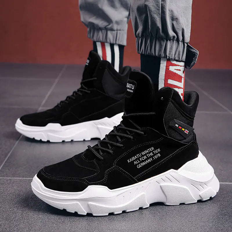 Zapatos de caña alta para hombre