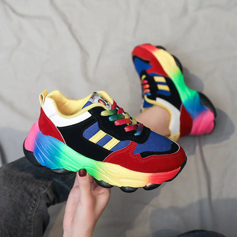 Zapatos casual coloridos para mujer
