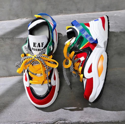Zapatos planos coloridos para mujer