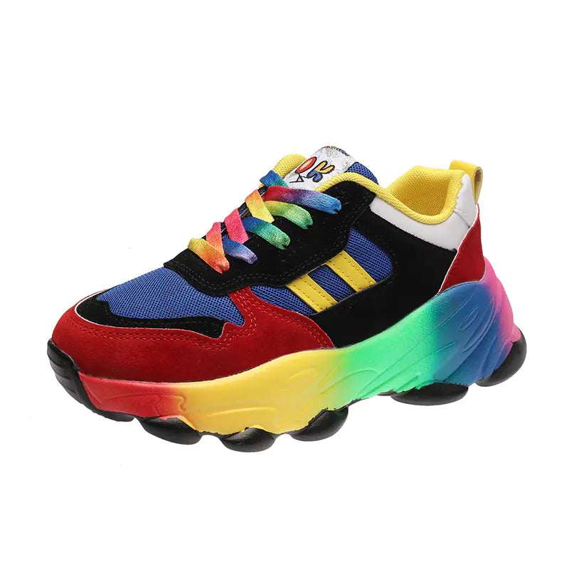 Zapatos casual coloridos para mujer