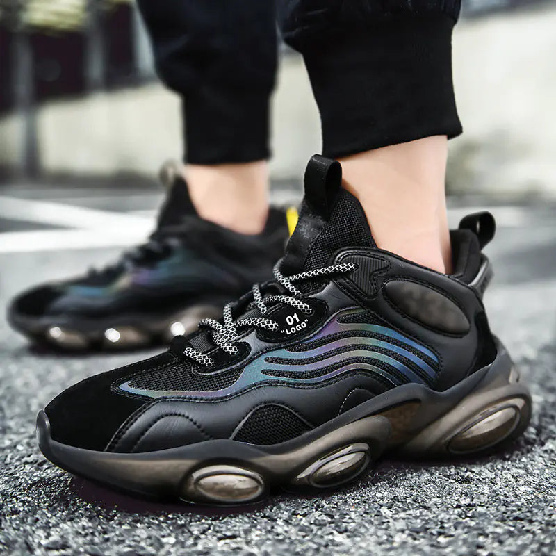Zapatos deportivos fluorescentes para hombre