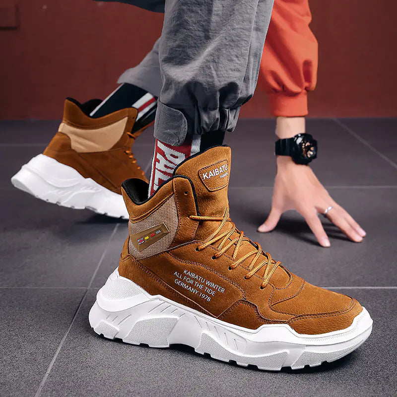 Zapatos de caña alta para hombre