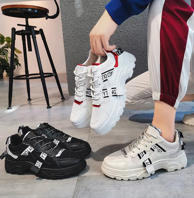 Zapatos deportivos casuales y  elegantes para hombre